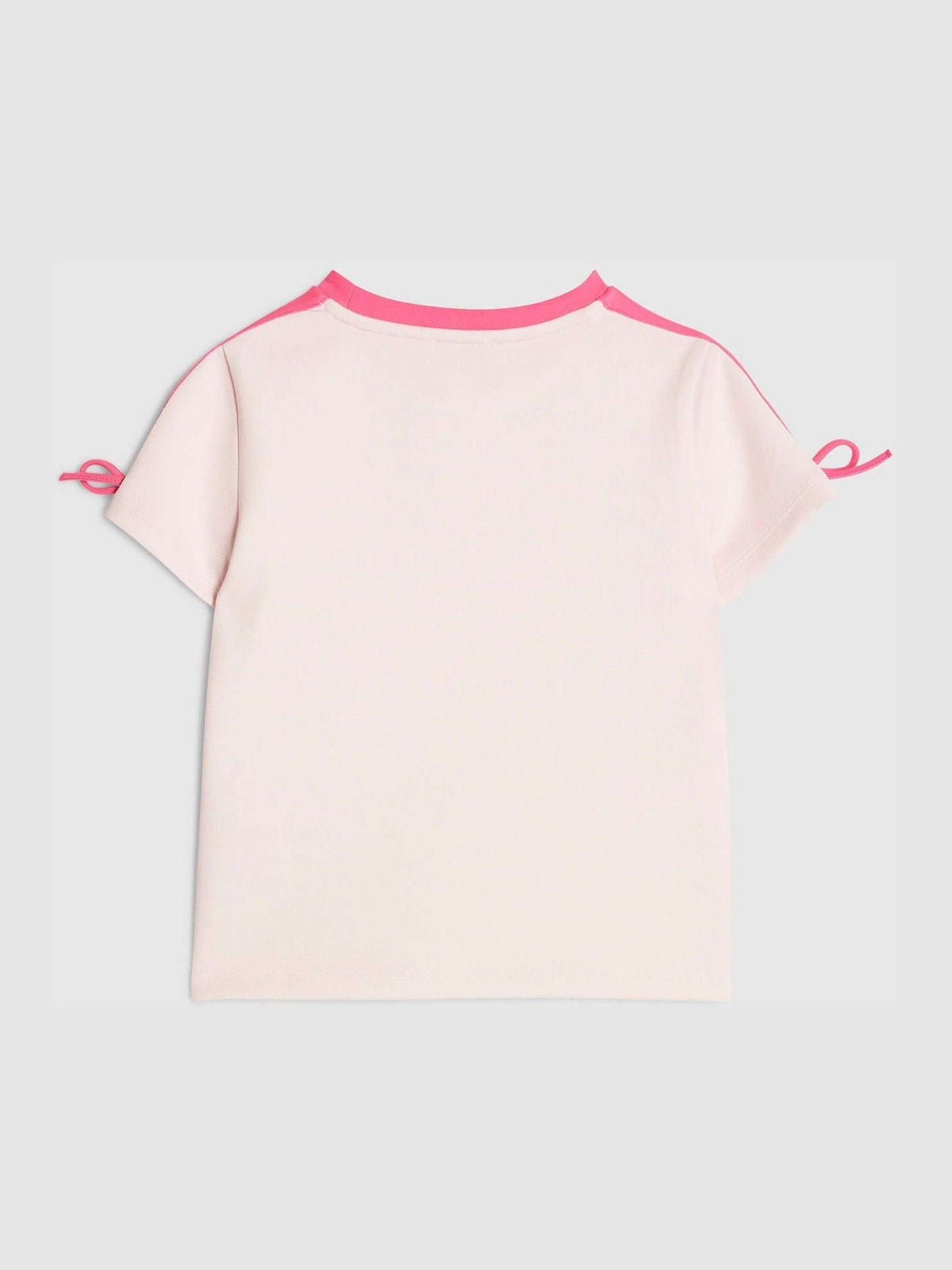 Dsiney Kidz - River Island Pink Premium Clean Bow Baby T-Shirt image 2