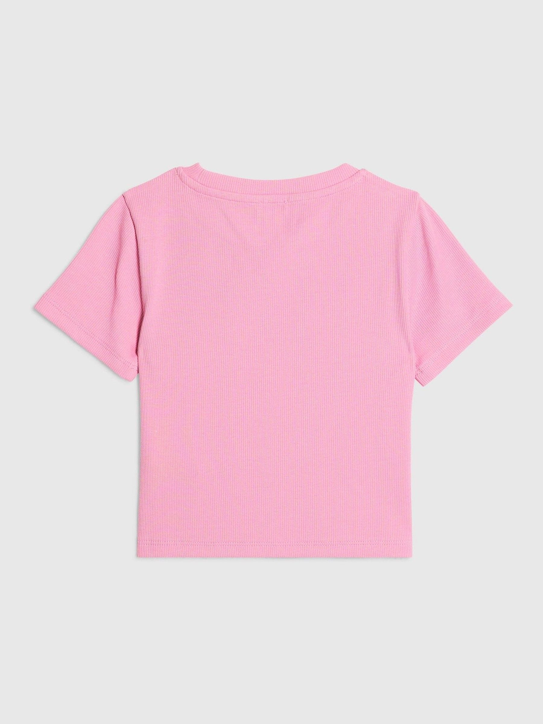 Dsiney Kidz - River Island Pink Hotfix Baby T-Shirt image 2