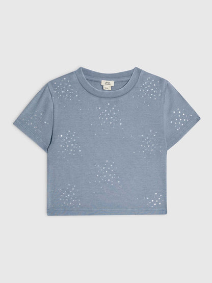Dsiney Kidz - River Island Blue Hotfix Baby T-Shirt image 1