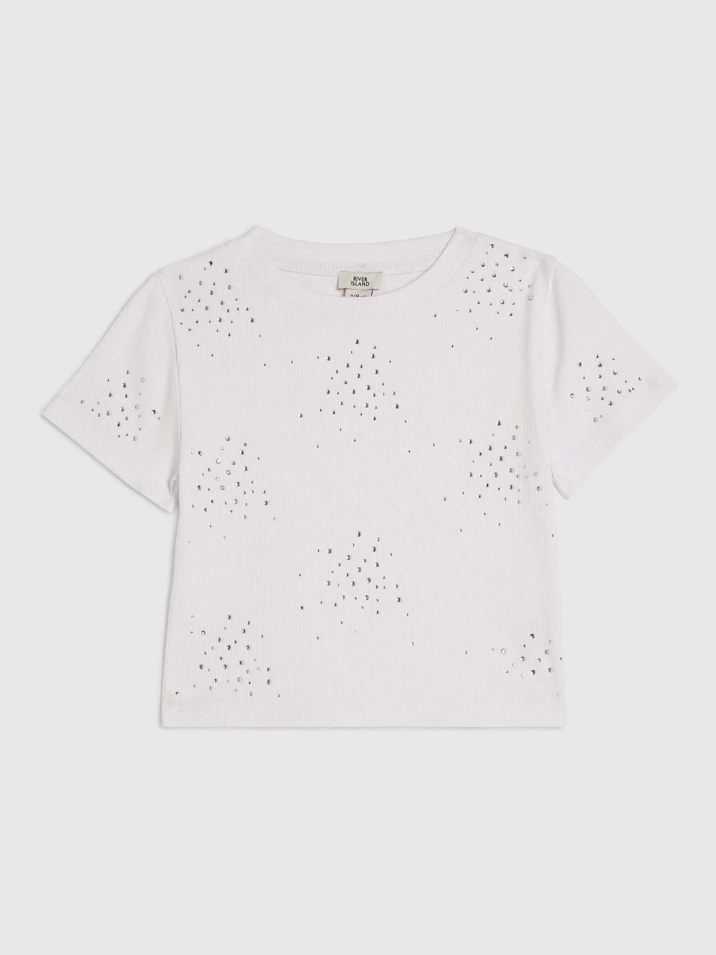 Dsiney Kidz - River Island White Hotfix Baby T-Shirt image 1