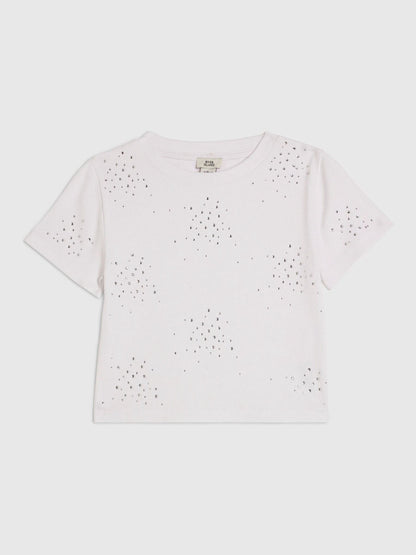 Dsiney Kidz - River Island White Hotfix Baby T-Shirt image 1