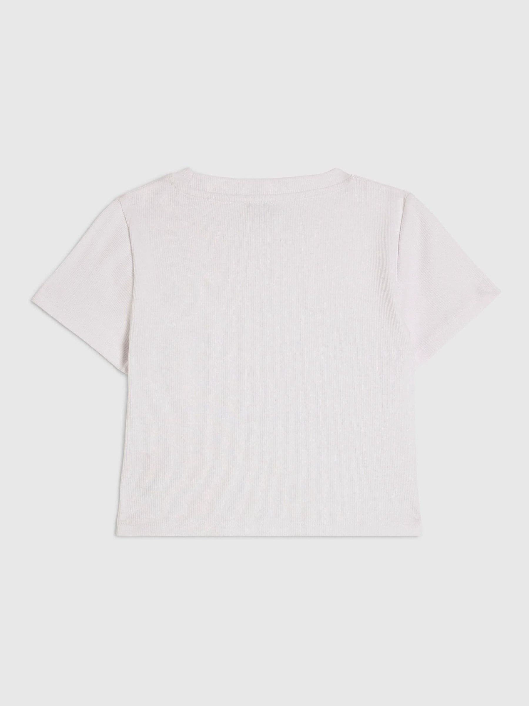 Dsiney Kidz - River Island White Hotfix Baby T-Shirt image 2