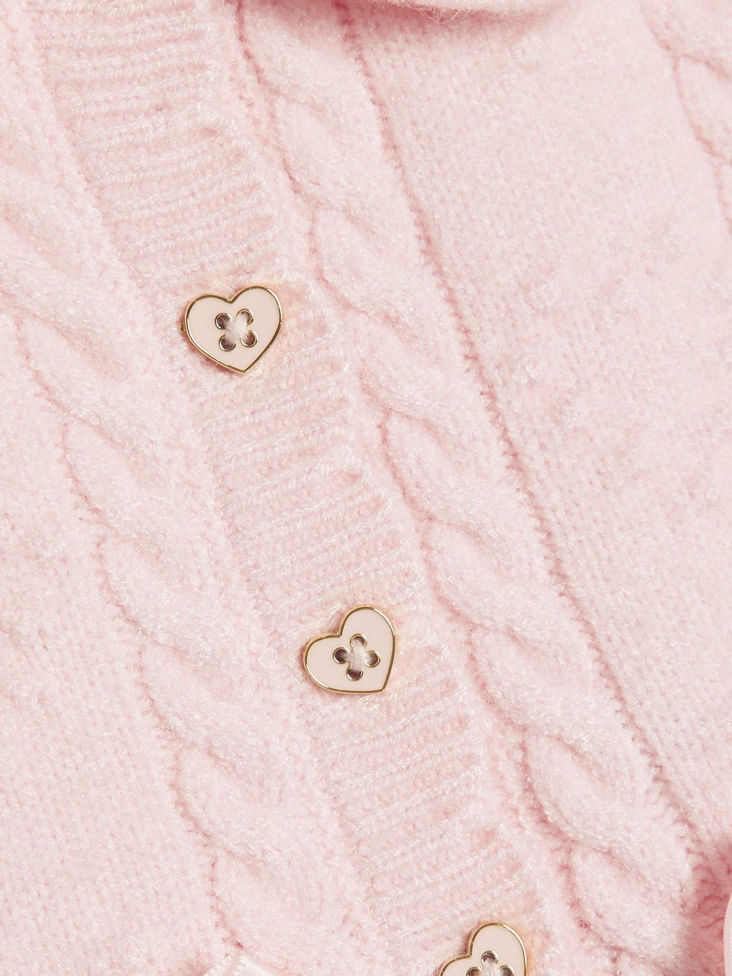 Dsiney Kidz - River Island Pink Peplum Cardigan & Leggings Set image 4