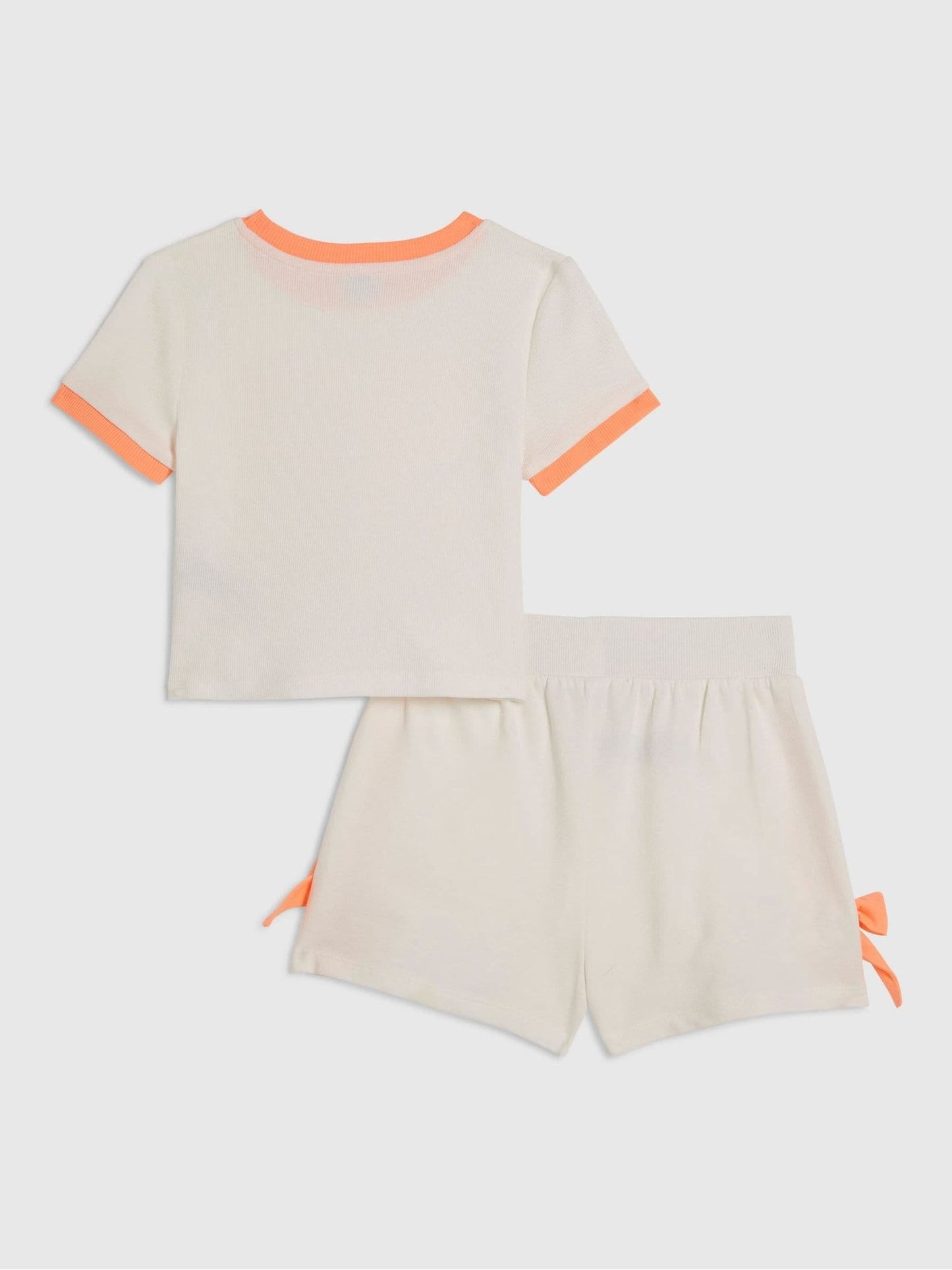 Dsiney Kidz - River Island White Lace Number Top & Runner Shorts Set image 2