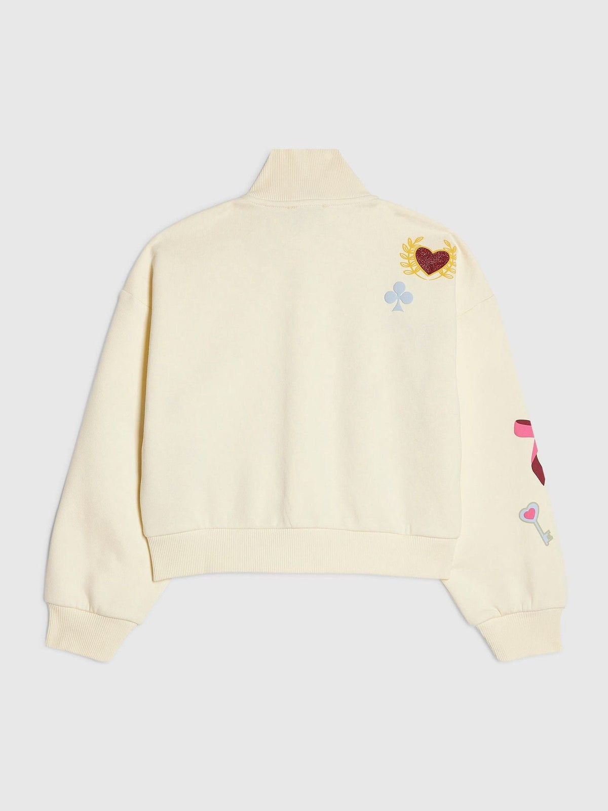 Dsiney Kidz - River Island Cream Icon Zip Through Sweatshirt image 2