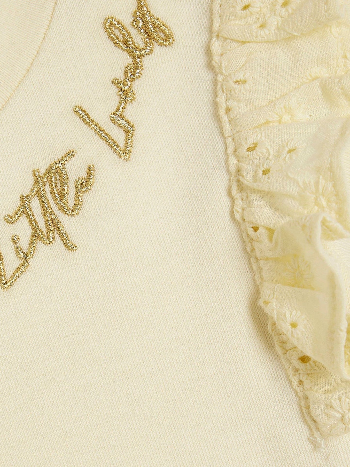 River Island Yellow Little Lovely Bodysuit & Shorts Set image 4