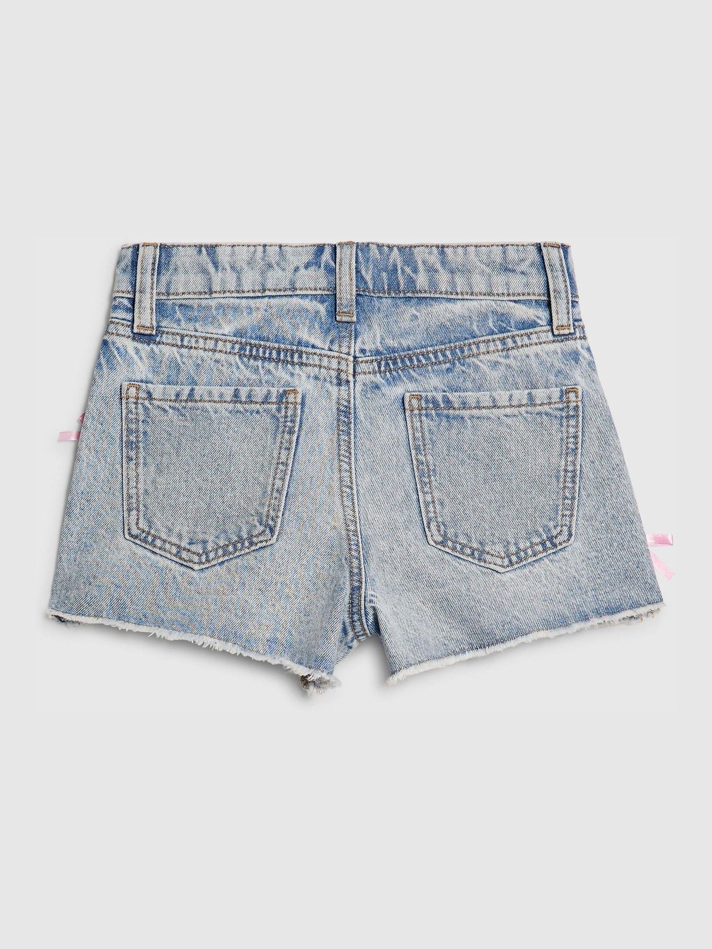 Dsiney Kidz - River Island Blue Pretty Graffiti Denim Shorts image 2