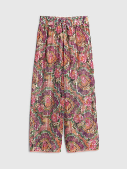 Dsiney Kidz - River Island Purple Del Maar Sequin Trousers image 2