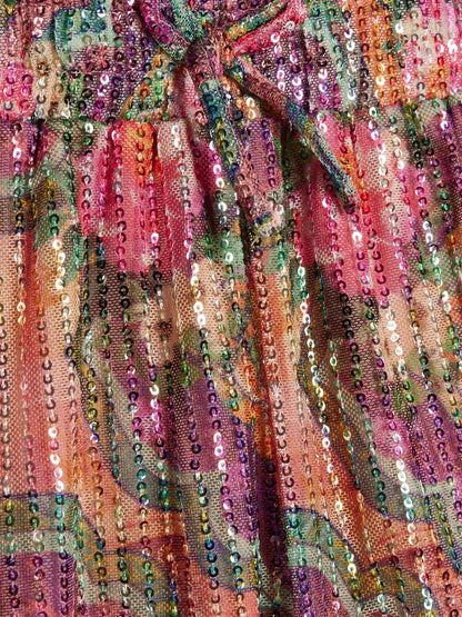 Dsiney Kidz - River Island Purple Del Maar Sequin Trousers image 3