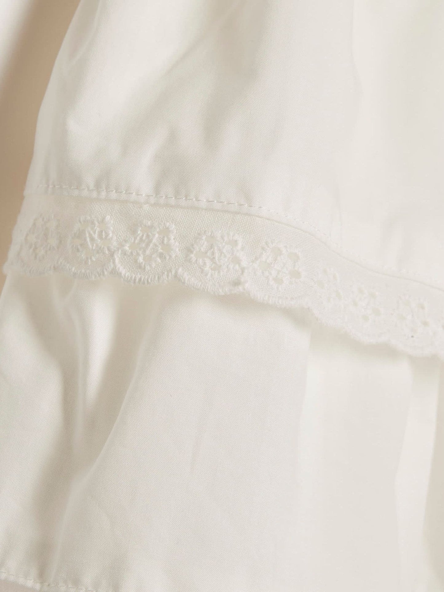 River Island White Knitted Broidery Dress image 3