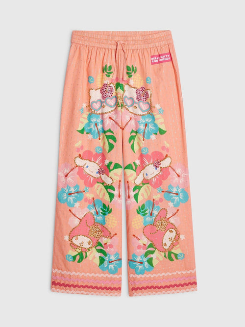 Dsiney Kidz - River Island Pink Hello Kitty Beach Trousers image 1