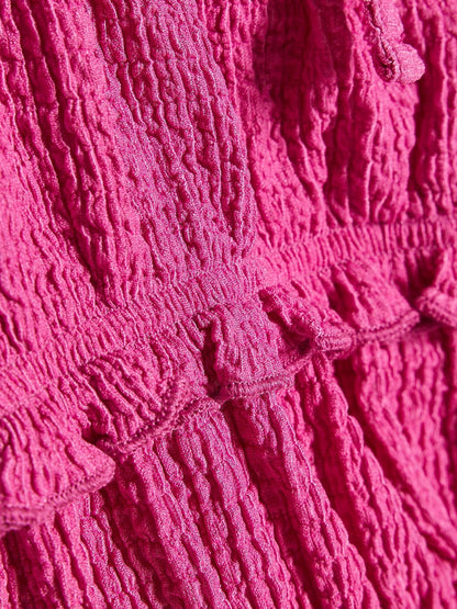 Dsiney Kidz - River Island Pink Frill Shirred Top & Shorts Set image 3