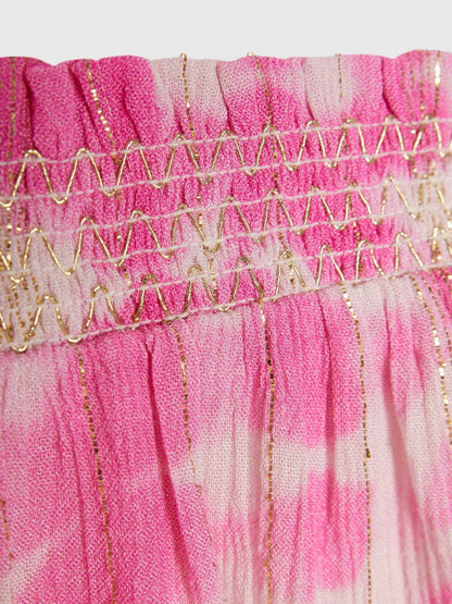 Dsiney Kidz - River Island Pink Tie Dye Shirt & Short  Set image 5