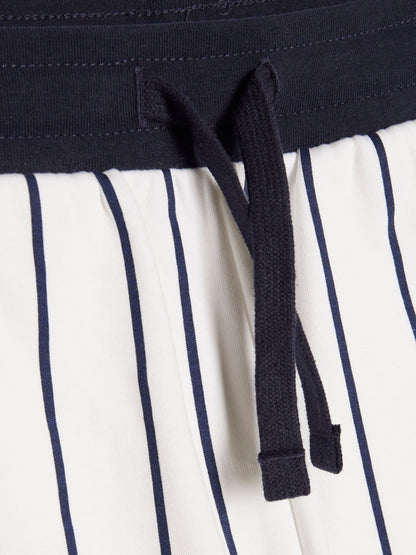Dsiney Kidz - River Island White Oversized Baseball Stripe Top and Short Set image 5