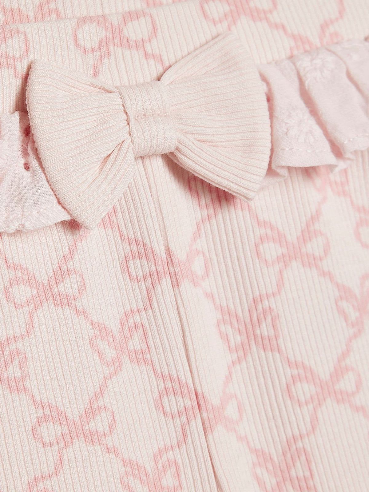 Dsiney Kidz - River Island Pink Love Bodysuit & Shorts Set image 3