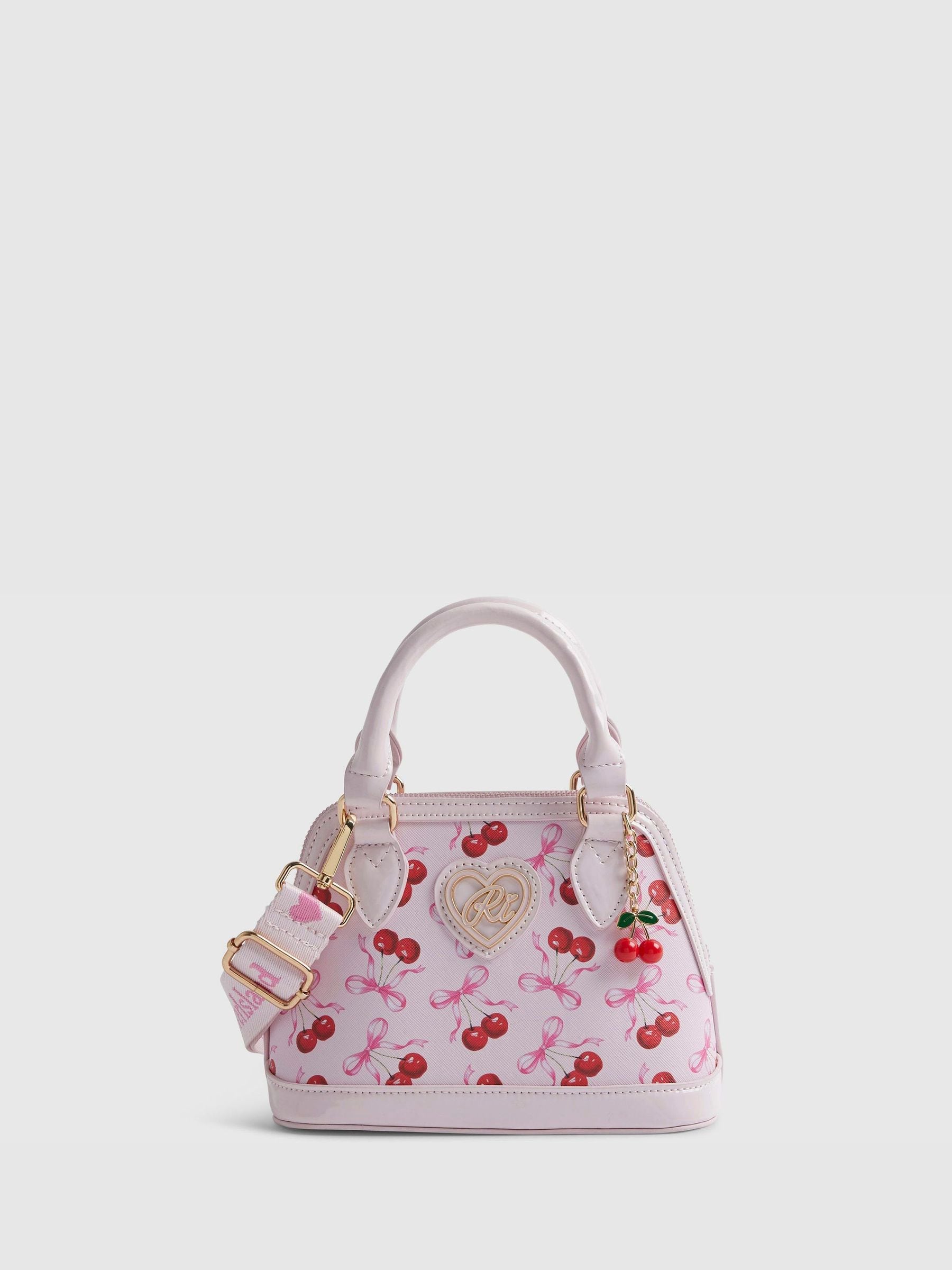 Dsiney Kidz - River Island Pink Cherry Kelly Bag image 1