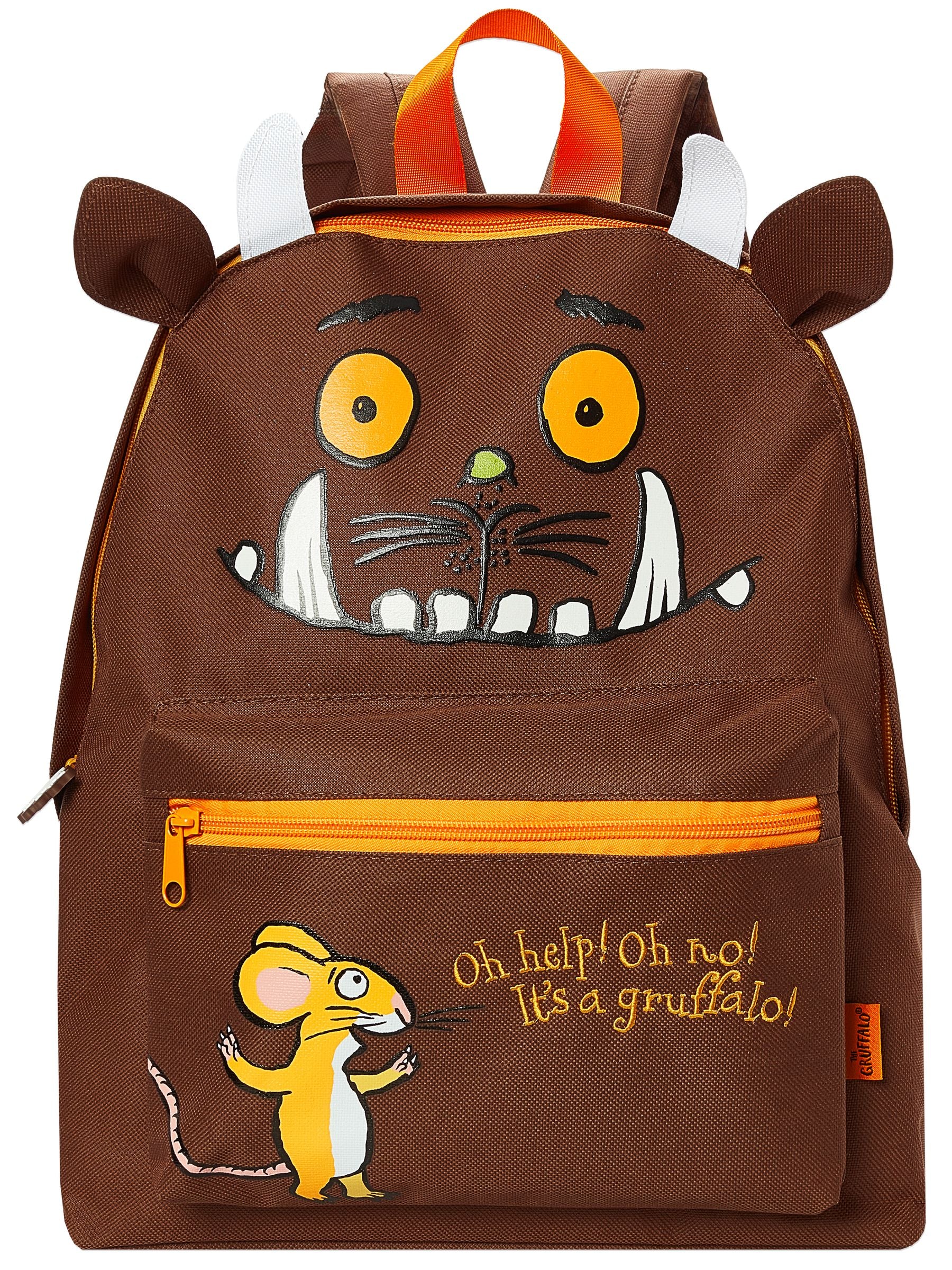 Character Brown The Gruffalo Backpack 3D Horns And Ears image 1