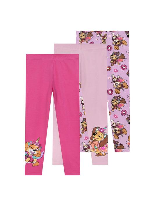 Character Purple PAW Patrol Leggings 3 Pack - image 1