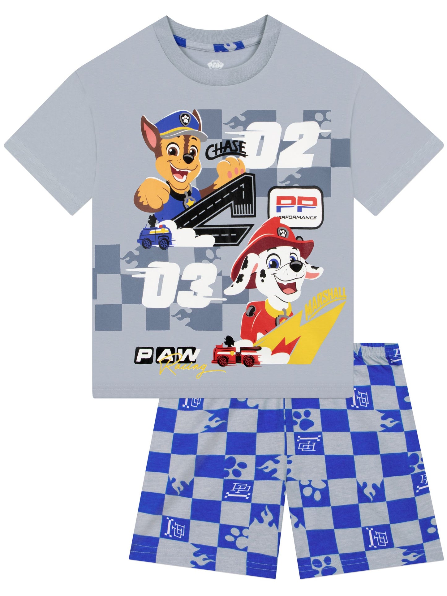 Dsiney Kidz - Character Blue PAW Patrol Short Pyjamas image 1