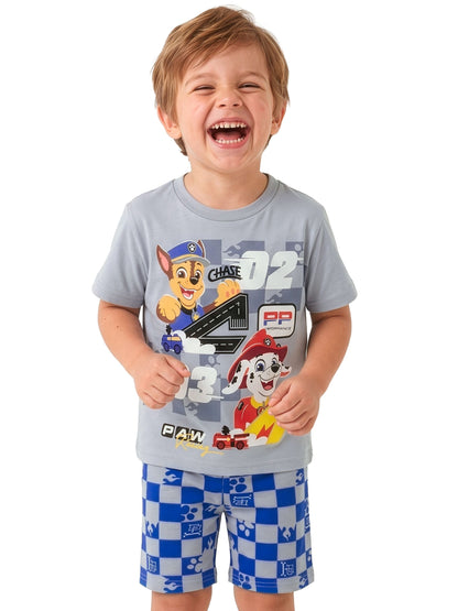 Dsiney Kidz - Character Blue PAW Patrol Short Pyjamas image 6