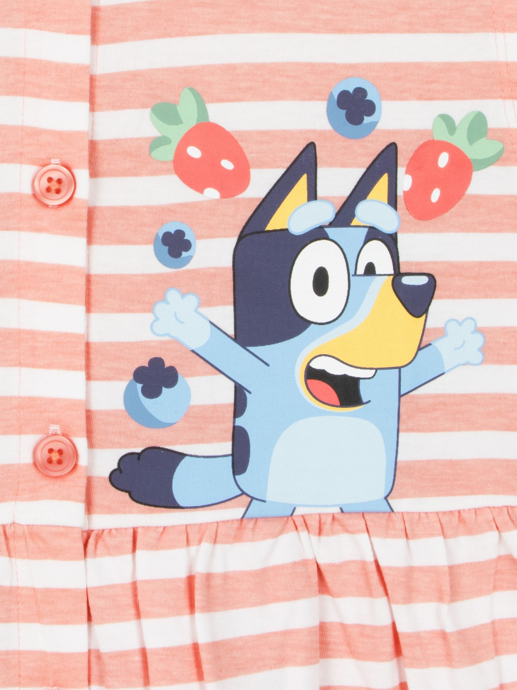 Dsiney Kidz - Character Pink Bluey Short Sleeve Dress image 7