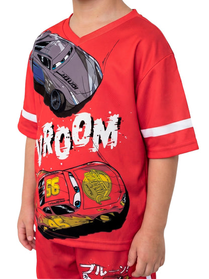Dsiney Kidz - Character Red Disney Cars T-Shirt And Shorts Set image 4