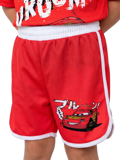 Dsiney Kidz - Character Red Disney Cars T-Shirt And Shorts Set image 5