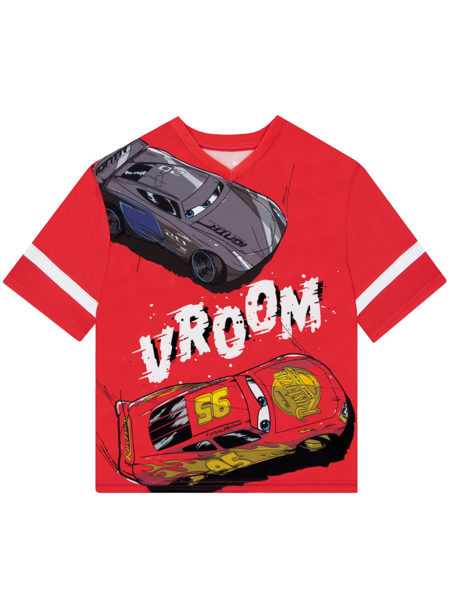 Dsiney Kidz - Character Red Disney Cars T-Shirt And Shorts Set image 7