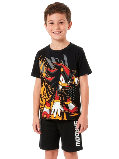 Dsiney Kidz - Character Black Sonic The Hedgehog Shadow Short Pyjamas image 1