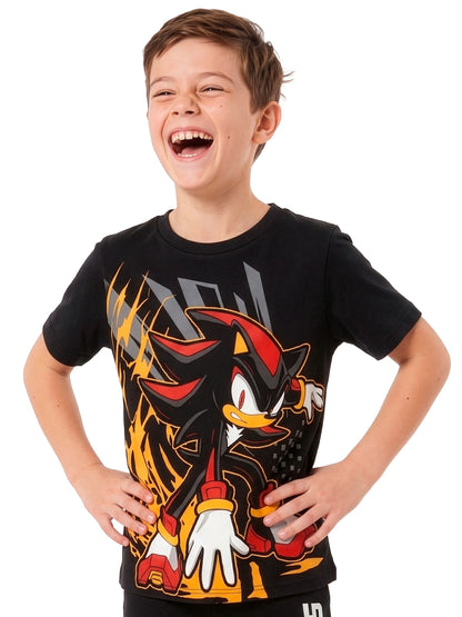 Dsiney Kidz - Character Black Sonic The Hedgehog Shadow Short Pyjamas image 3