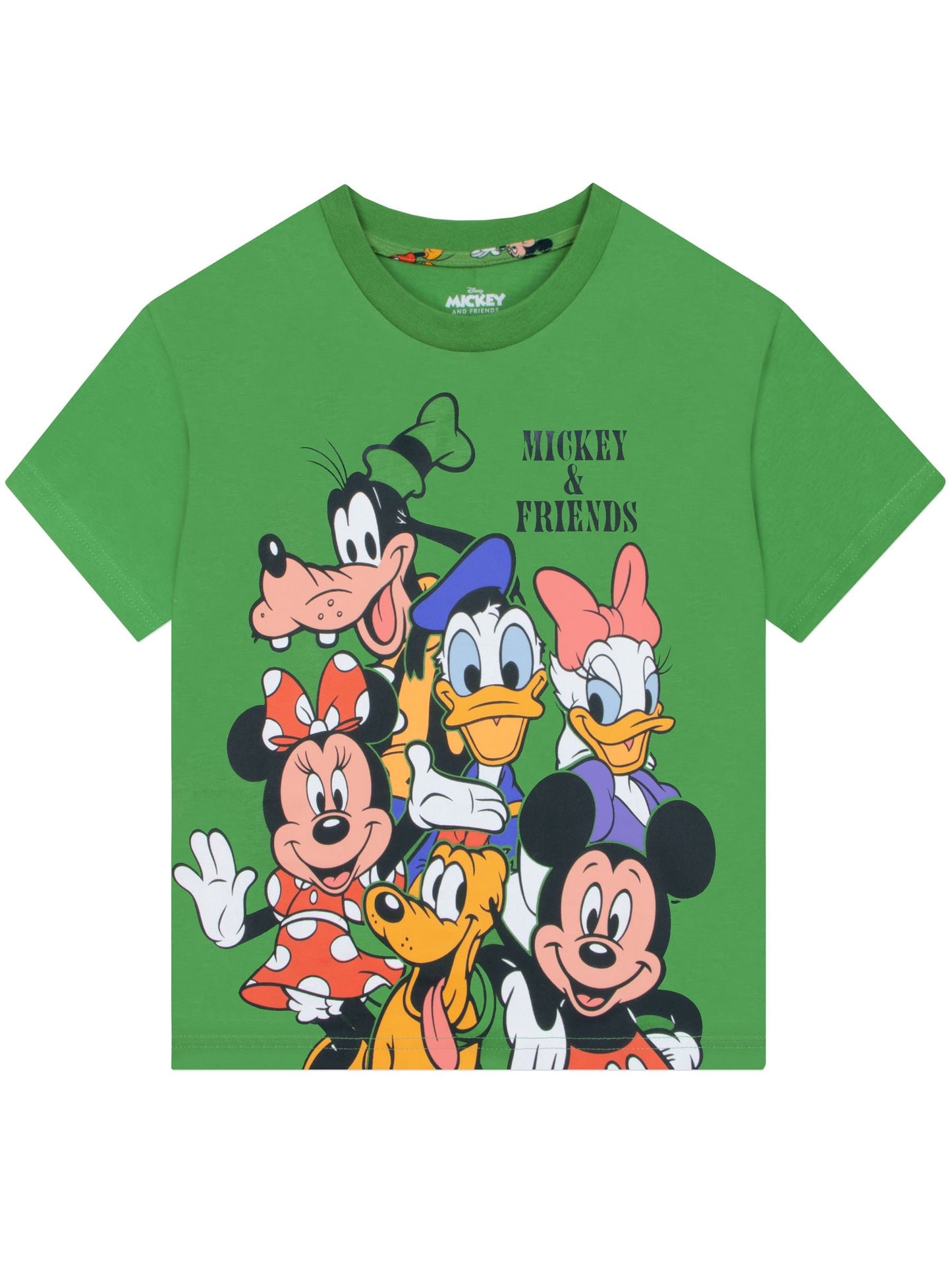 Dsiney Kidz - Character Green Disney Mickey Mouse And Friends Short Pyjamas image 7