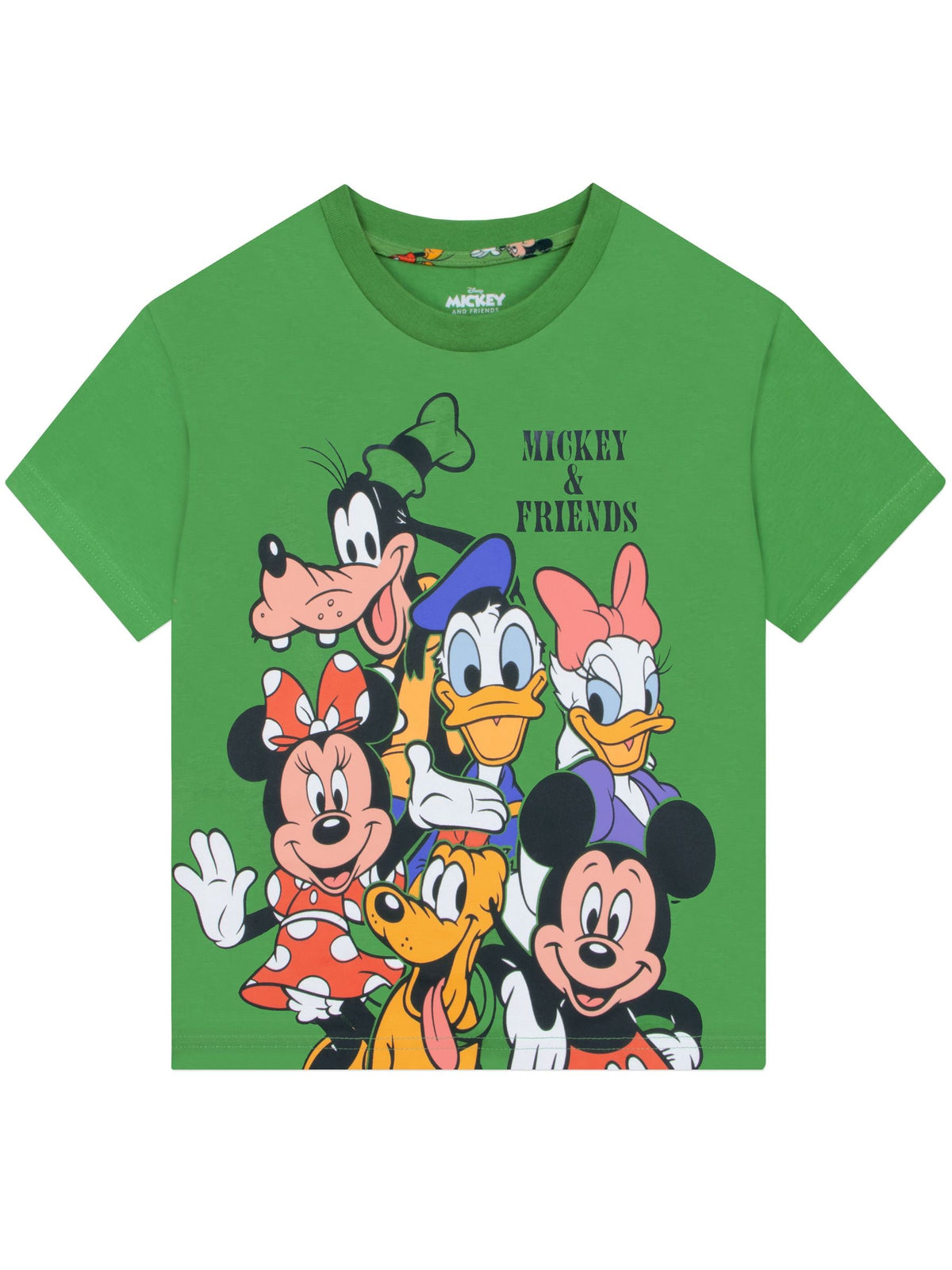 Dsiney Kidz - Character Green Disney Mickey Mouse And Friends Short Pyjamas image 7