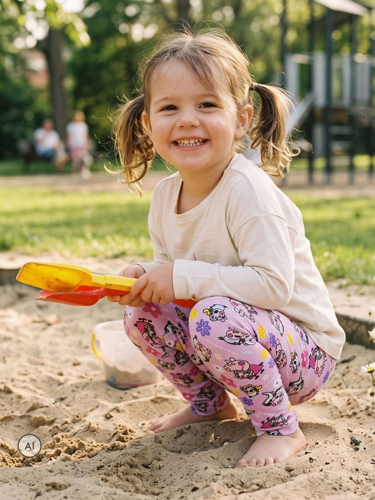 Character Pink Peppa Pig Leggings 3 Pack - image 4