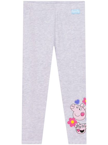 Character Pink Peppa Pig Leggings 3 Pack - image 7