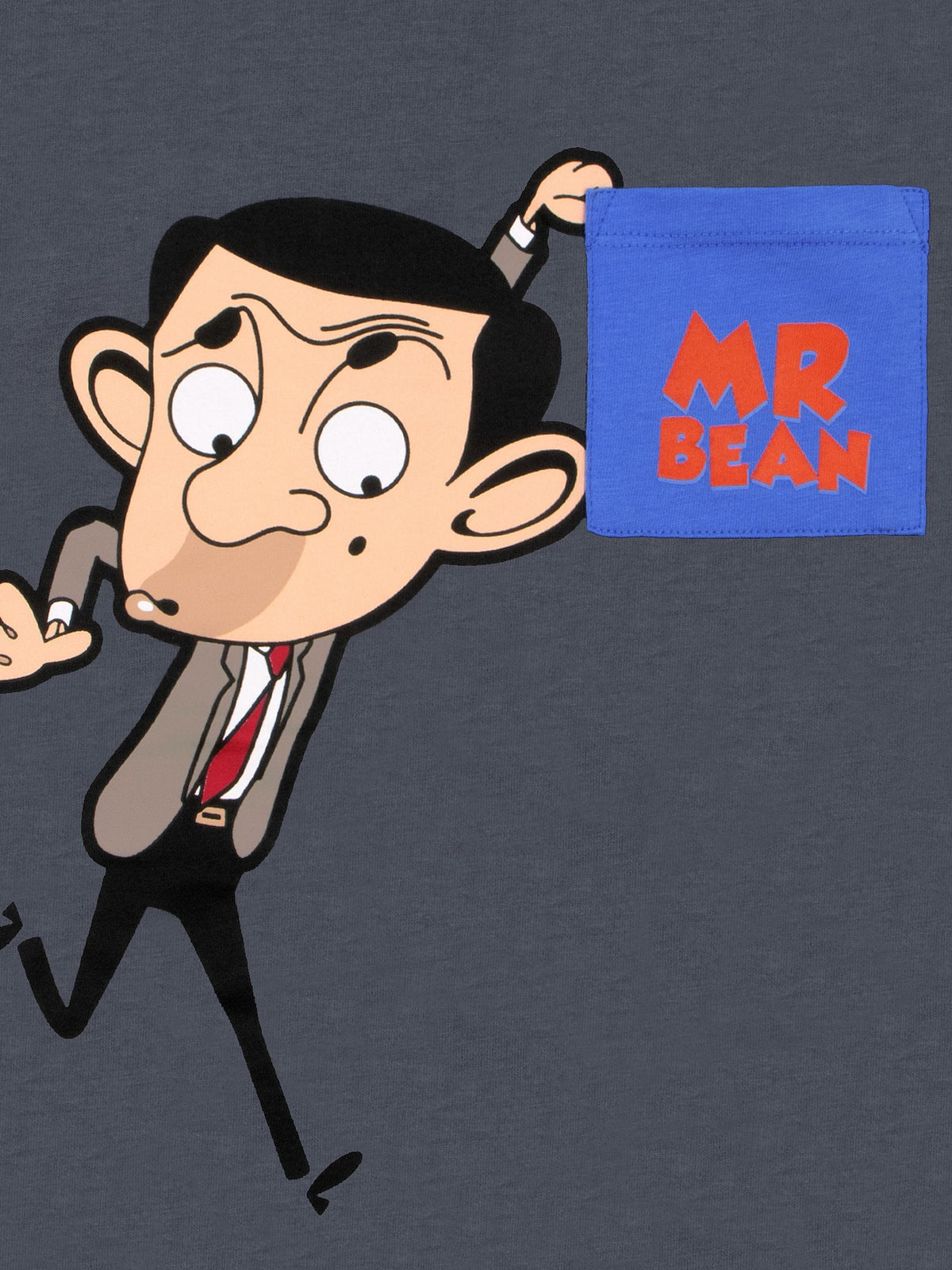 Character Grey Mr Bean And Teddy Short Pyjamas - image 7