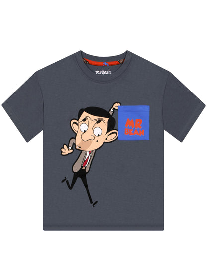 Character Grey Mr Bean And Teddy Short Pyjamas - image 8