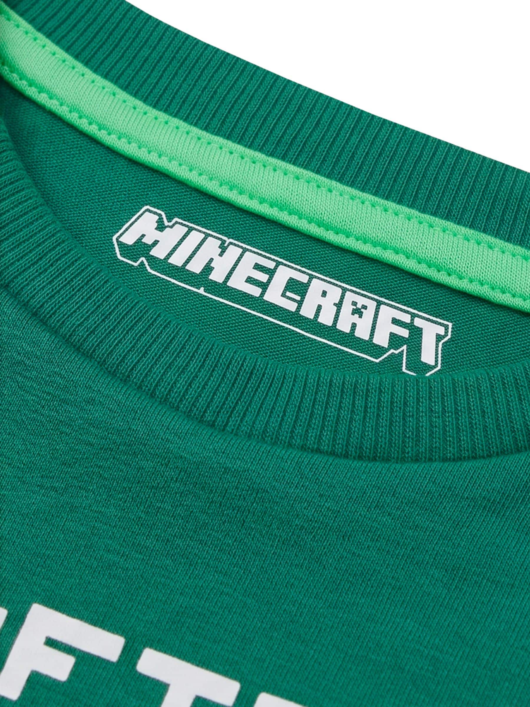 Dsiney Kidz - Character Green Minecraft Creeper Short Pyjamas image 5