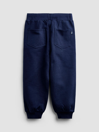 JoJo Maman Bébé White Blue & Navy 3-Pack Joggers - image 3