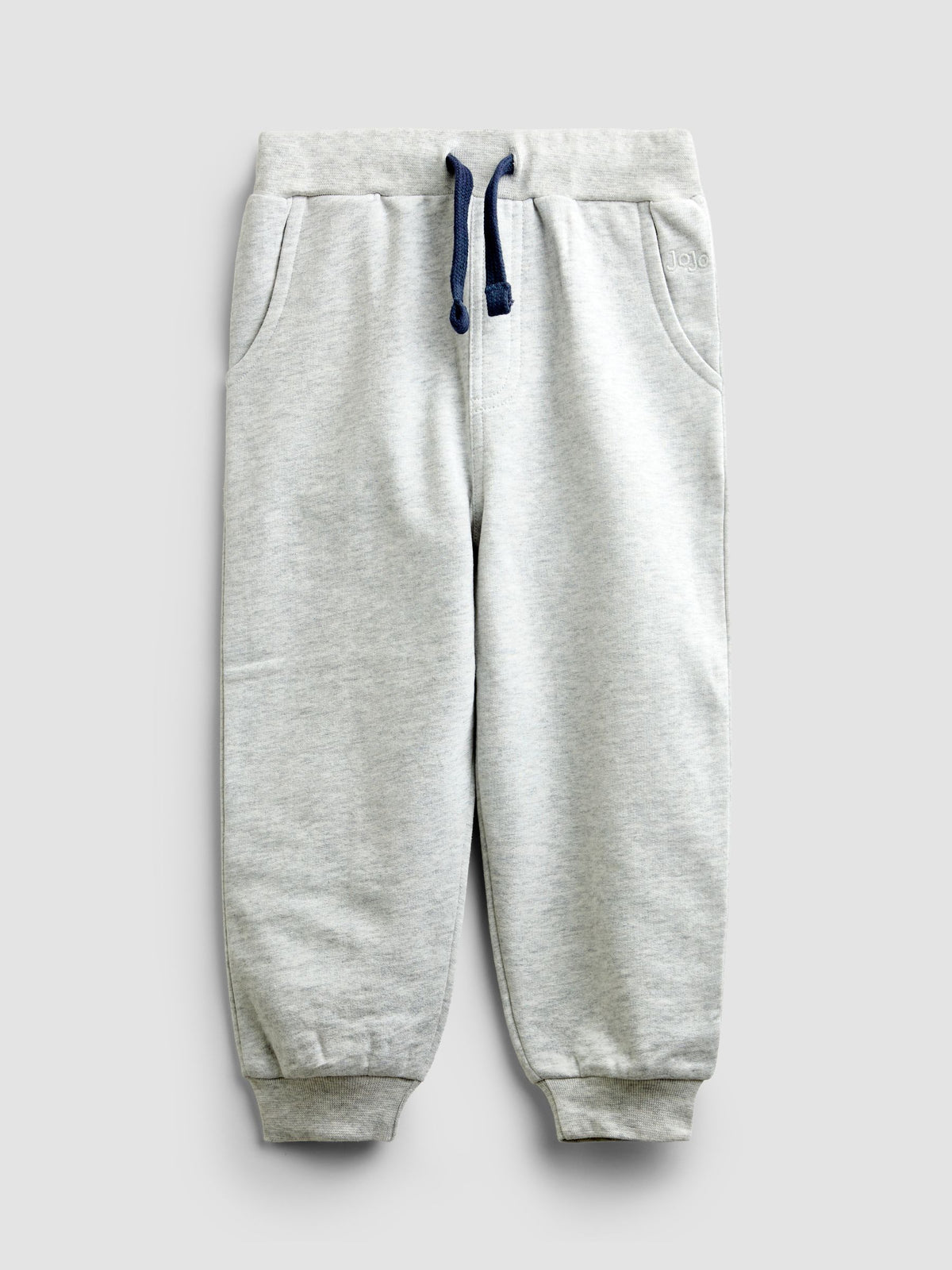 JoJo Maman Bébé White Blue & Navy 3-Pack Joggers - image 6