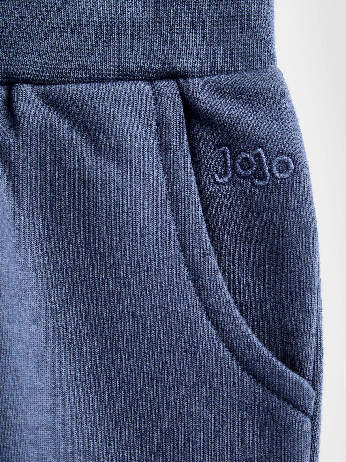 JoJo Maman Bébé White Blue & Navy 3-Pack Joggers - image 9