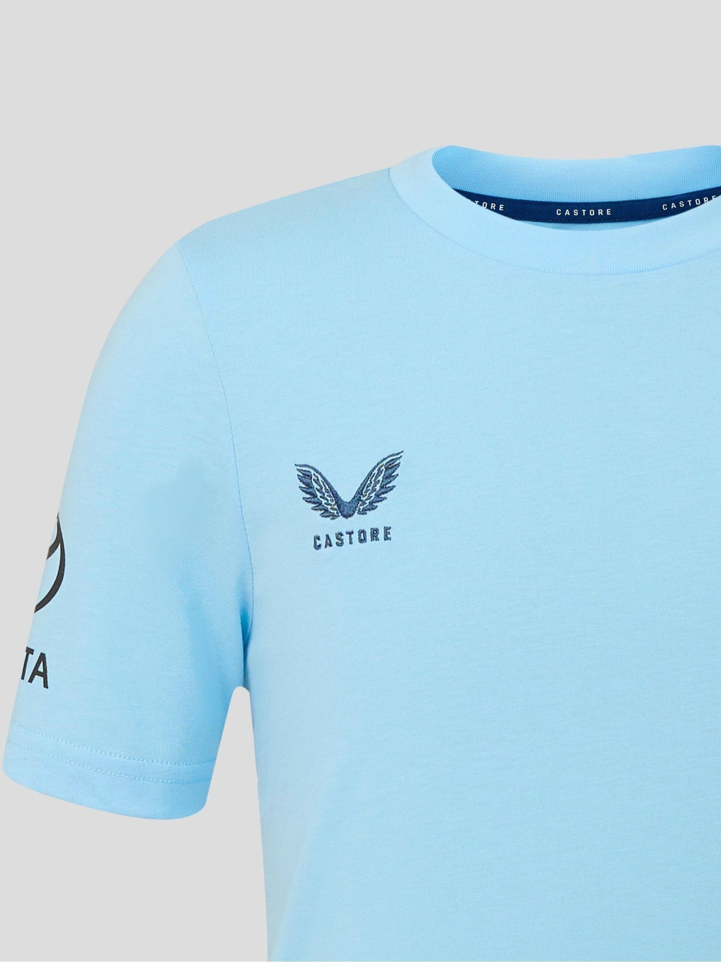 Castore Blue England Cricket Off Pitch T-Shirt image 4