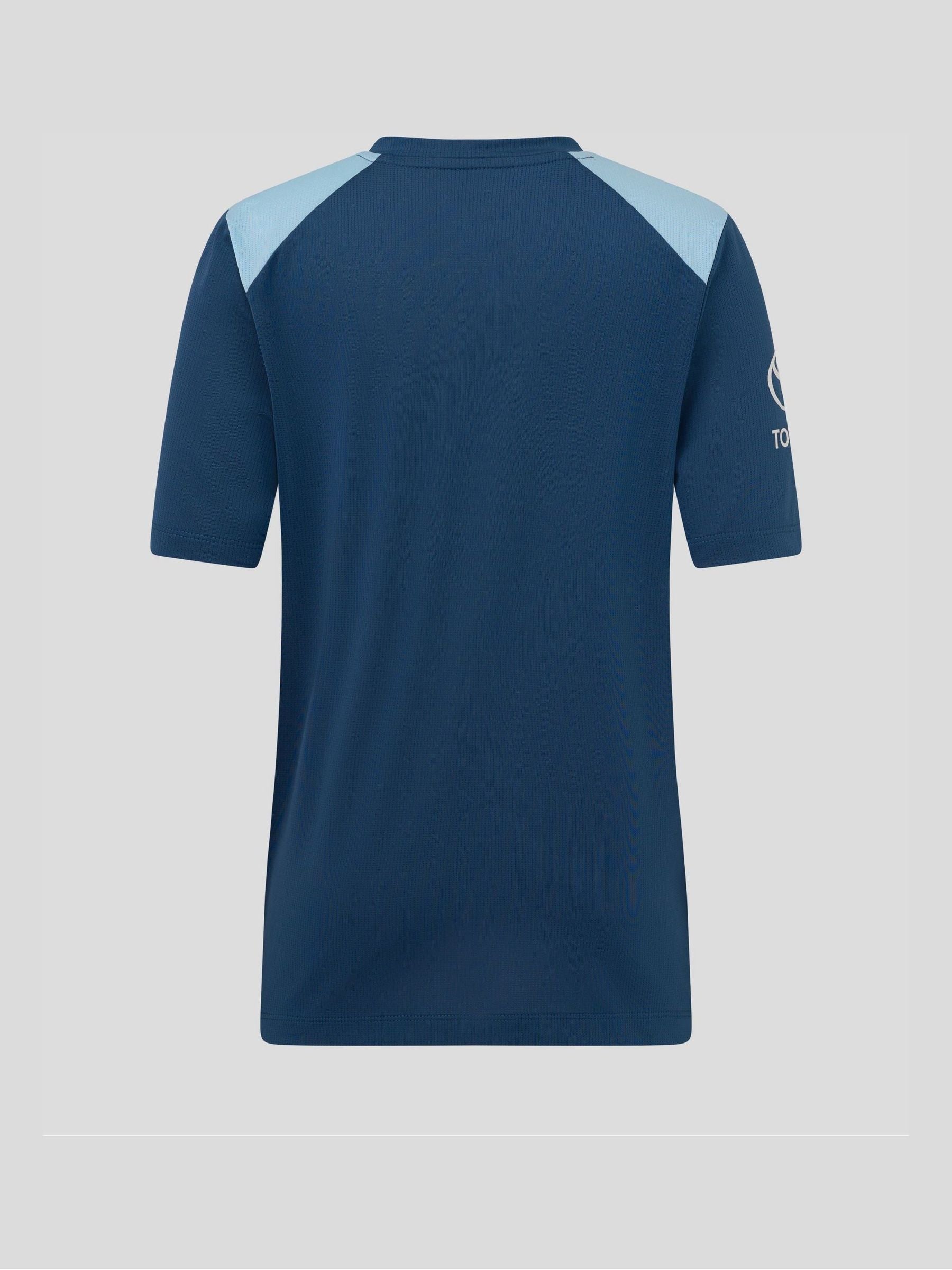 Castore Blue England Cricket Performance Short Sleeve T-Shirt image 2