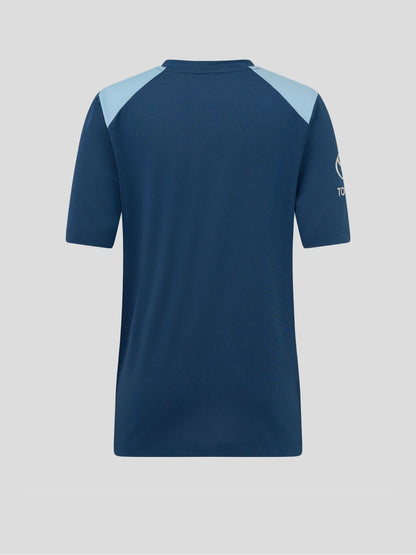 Castore Blue England Cricket Performance Short Sleeve T-Shirt image 2