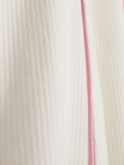 Dsiney Kidz - River Island Cream Rib Polo Dress image 3