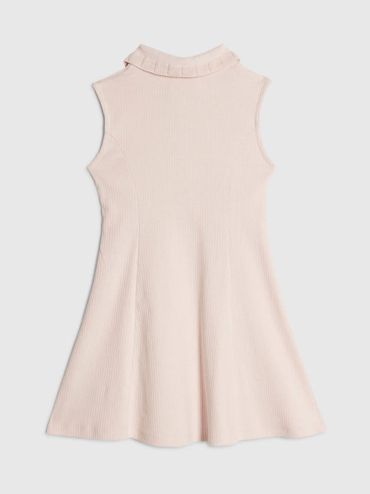 Dsiney Kidz - River Island Pink Satin Bow Polo Dress image 2