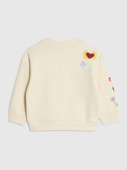 Dsiney Kidz - River Island Cream Iconic Embroidered Cardigan image 3