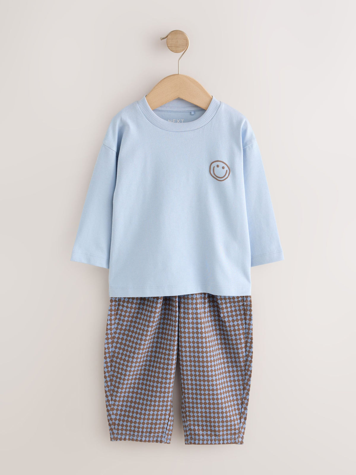 Blue Long Sleeve Top and Trousers Set (3mths-7yrs) - image 5