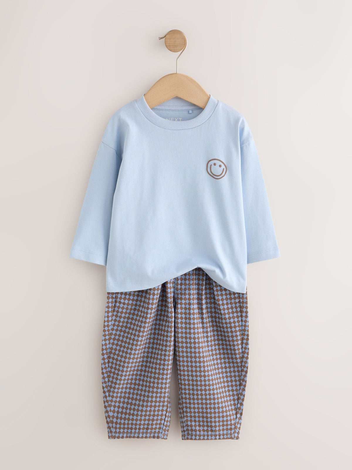 Blue Long Sleeve Top and Trousers Set (3mths-7yrs) - image 6