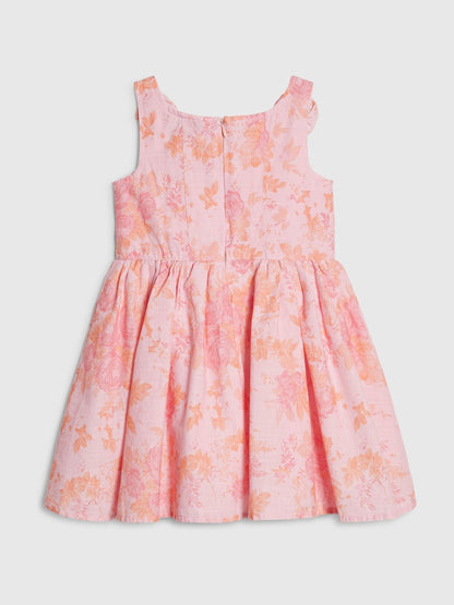 River Island Pink Corsage Floral Dress image 2