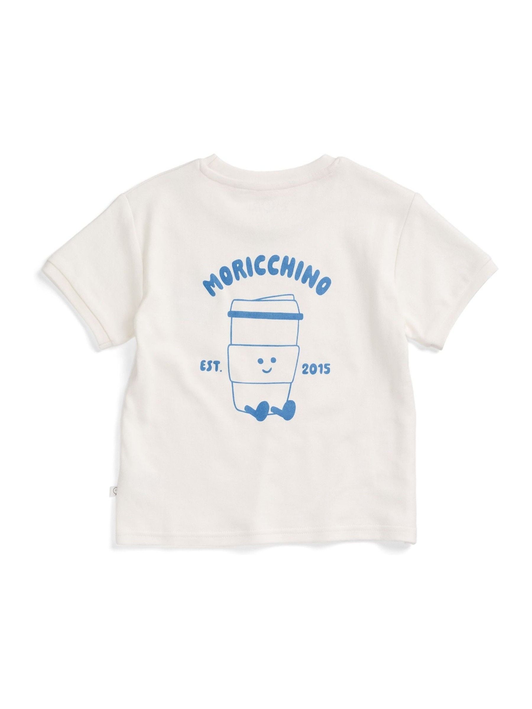 Dsiney Kidz - MORI Cream Brunch Club MORIccino Oversized Cotton T-Shirt image 6